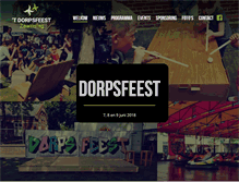 Tablet Screenshot of dorpsfeestzaamslag.nl